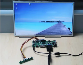 Yqwsyxl Control Board Monitor Kit pentru N140BGE-L33 N140BGE-L42 N140BGE-LB3 HDMI+DVI+VGA LCD ecran cu LED-uri Controler de Bord Driver