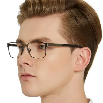 Miopie Ochelari Ochelari Cadru Bărbați Optice Glasse Cadre baza de Prescriptie medicala Pătrat Ochelari Progresivă Pahare MARE AZZURO OC3102