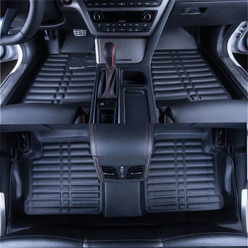 3D Masina de Podea mat Pentru Volksagen Tiguan Tiguan-L (2010-2019) Custom-made Auto Internail Masina Picior covoras Auto Styling Protector