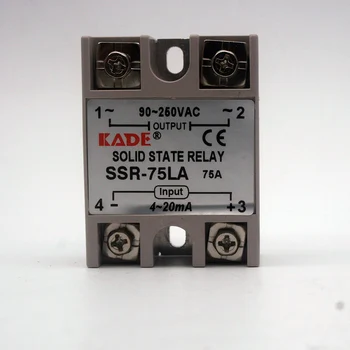 SSR-60LA/ 75LA / 80LA curent de tip solid state regulator de tensiune inteligent solid state voltage regulator module de intrare 4-20mA