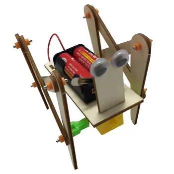 Școala elementară Știință și Tehnologie de Producție Mici de Asamblare Robot Experiment Științific Electric Plin Robot