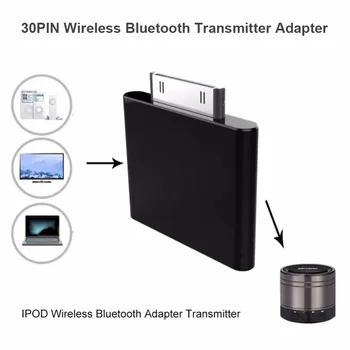 Transmițător Bluetooth Adaptor Audio Hifi Dongle pentru iPod Mini/Nano Wireless, Card Aux Receptor Adaptor pentru Casti