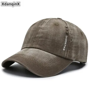 XdanqinX Dimensiunea Reglabil Cuplu Pălărie NOUĂ Bărbați Șepci de Baseball pentru Bumbac Femei Snapback Cap Branduri de Moda Sport Capac Șapcă de Pescuit