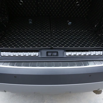 Din Oțel inoxidabil în Afara Ușa din Spate a Barei de protecție Protector Pragului de Uzură Placa de Tapiterie Pentru Land Rover Discovery 5 LR5 2017-20 Accesorii Auto