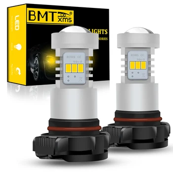 BMTxms 2x H16 5202 LED DRL lumini de Zi Becuri Pentru Cadillac CTS Escalade ESV 2008-2013 Canbus Fara Eroare 1500LM Alb