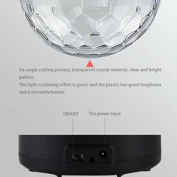 Masina Decorativă cu LED-uri Lampa de Lumina RGB Interior Auto USB cu LED-uri Atmosferă Lumini Chargable Disco Magic Efect de Scena Lumini Auto Styling