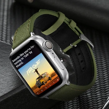 Panza+curea din piele pentru Apple watch band 44mm 40mm iWatch trupa 42mm 38mm sport bratara iwatch seria 5 4 3 2 accesorii 44 mm