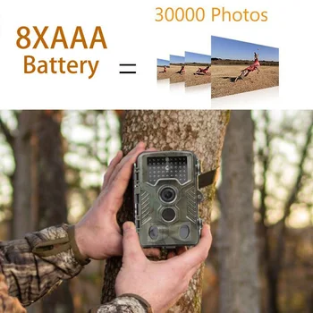 HC800A Trail joc de vânătoare camera de vânătoare foto capcana animale cam scout cerb alimentator chasse trampas para cazar paznic fantomă