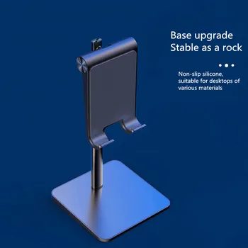 2020 Nou Suport Universal din Aliaj de Aluminiu Telescopic Desktop Leneș Telefon Kickstand pentru Telefonul Mobil, Tableta, Accesorii Stand Plat