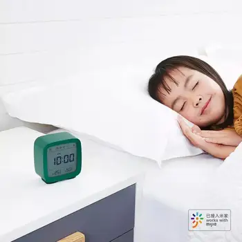 Xiaomi Bluetooth Ceas cu Alarma Termometru Digital de Temperatură și Umiditate Monitorizare Moale Lumina de Noapte 3-În-1 Lucra cu Mijia App