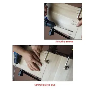 Gaura buzunar Jig Kit Sistem pentru Lemn de Lucru & Tâmplărie și Pas Burghiu & Accesorii Lemn Instrument de Lucru