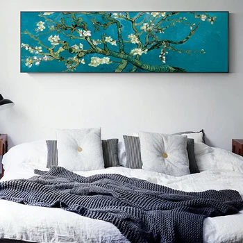 Floare de migdale, De Van Gogh Tablouri Canvas Postere si Printuri de Arta de Perete de Imagine pentru Camera de zi de Decorare Acasă