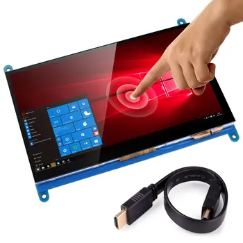 BLEL Fierbinte de 7 Inch Capacitive Touch Screen TFT LCD Display HDMI Modul de 800x480 pentru Raspberry Pi 3 2 Model B și RPi 1 B+ BB Bla
