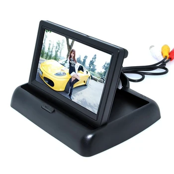 4.3 inch Monitor Auto TFT LCD Display Camere de Viziune de Noapte de Rezervă Inversa aparat de Fotografiat Sistem de Parcare pentru Masina Retrovizoare Monitorizează