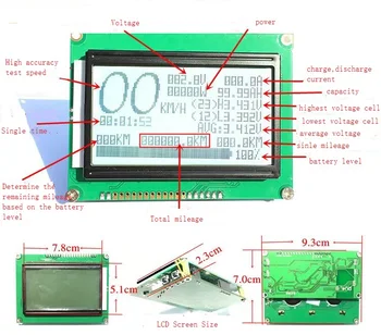 8S la 24S Lifepo4, li-ion Baterie de Litiu de protecție 70A/100A/150A/200A/300A inteligente bms Bluetooth app display LCD 10S 13S 14S 16S