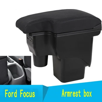 Pentru Ford Focus 2 cotiera cutie mk2 cotiera centrală Magazin de conținut cutie de Depozitare cotiera Ford focus cutie