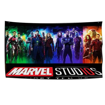 Marvel Avengers Tapiserie Living, Dormitor, Birou, Sala De Mese Decor Pânză Agățat Pe Perete Acasă De Fundal Pictura