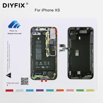 Profesionale Magnetic Șurub Ghid Pad pentru iPhone X XR XS XS Max 7 8 Plus Șurub Keeper Graficul Mat Telefon Mobil de Reparații Set
