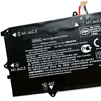 Original MG04XL Noua Baterie de Laptop Pentru HP Elite X2 1012 G1 Tablet 812060-2C1 812060-2B1 812205-001 HQ-TRE 71001 MG04 HSTNN-DB7F