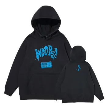 New sosire kpop UNIQ woodz nou album woops fermoar/pulover hanorace fleece unisex/subțire pierde tricoul 4 culori