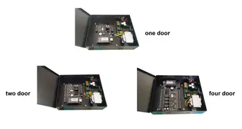 Una /Două /Patru Uși de acces bord cu 5A caz de putere de aprovizionare TCP/RS485 opțiune de comunicare one-way RFID în ieșire