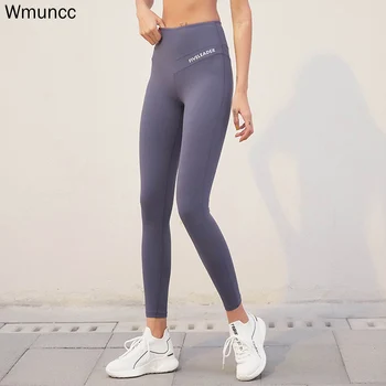 Wmuncc Fitness Sport, Pantaloni Sport Femei Jambiere Execută Antrenament Colanti Cu Talie Înaltă Yoga Pantaloni Stretch Pantaloni Push-Up Active Wear