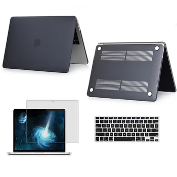 2019 Nouă Suprafață Mată Mată Laptop Greu Caz Acoperire Protector Pentru Macbook Air Pro Cu Retina Atinge Bar 11 12 13.3 15 inch