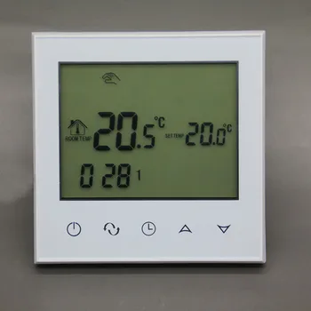 Beok 24V Încălzire prin Pardoseală Electric Cameră Ecran Tactil Termostat Putere Memorie de Sistem de Încălzire prin Pardoseală Controler de Temperatura