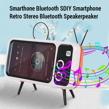 TV Telefon Mobil Titularul Stand Pentru iPhone de 4.7-5.5 inch Telefon Montare Suport Bluetooth Wireless Audio Vorbitor de Birou Suport de Telefon