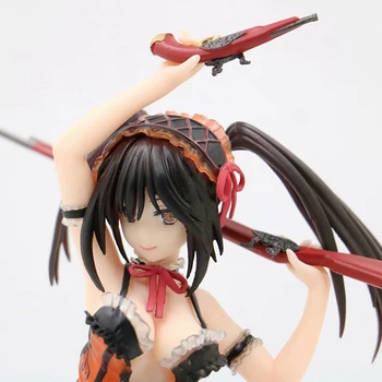 25cm Anime Japonez fata Sexy Figuri Data Un Live Tokisaki Kurumi PVC figurina de Colectie Model Jucarii Papusa Pentru Bărbați cadouri