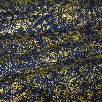 Jumătate de Metru Japoneză kokka Strat de Aur Tipărite Cârpă Moale Dublu de Tifon de Bumbac Tesatura Mozaic Textura C
