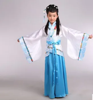 Copii fata de Copii Chinezi tradtional costum Hanfu haine pentru Copii Dinastiei Tang costume Cosplay rochie de petrecere 90-150cm