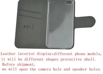 DIY Telefon sac personalizate personalizate Imagine foto din piele PU caz flip cover pentru Huawei P8 Lite Inteligent 5