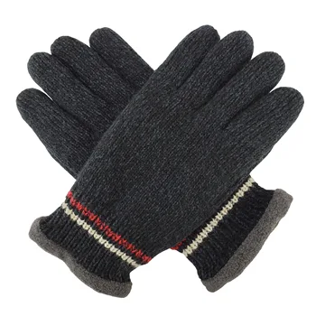 Bruceriver Barbati Tricot Mănuși de Iarnă cu Thinsulate Căptușeală Lână Melanj Optic