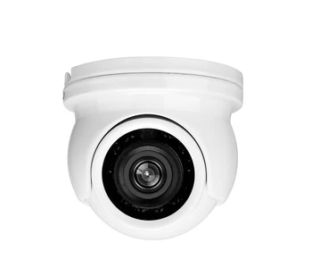 12pcs Infraroșu Led-uri de 5mp,4mp,1080P Culoare Alb Fata în aer liber Detecta IP66 Mini Dome emisfera de Securitate de Supraveghere AHD CCTV aparat de Fotografiat