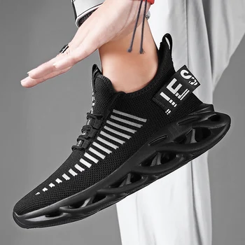 Damyuan Moda Înălțime Creșterea Mărimea 46 de Oameni Comfortables Respirabil Non-Casual din piele Lightweight Running Pantofi de Sport Adidasi