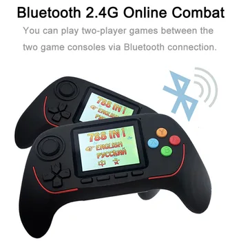 Handheld portabil Consola de Joc Construit în Jocuri Clasice de 16 Biți HD Joystick-ul Joc Consola Bluetooth 2.4 G Luptă On-line Pentru Copii
