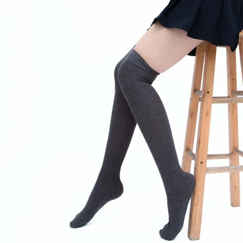 Arherigele Ciorapi 3 Culori Calde Bumbac pentru Femei Ciorapi Sexy Coapsei Deasupra Genunchiului Șosete Lungi Ciorapi pentru Femei/Doamnelor