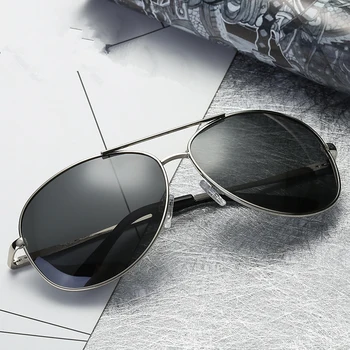 Noi Polarizat ochelari de Soare pentru Bărbați Moda Pilot Femei UV400 Ochelari Ovale de Metal Cadru ochelari de Soare Brand Sport ochelari de Soare de Conducere