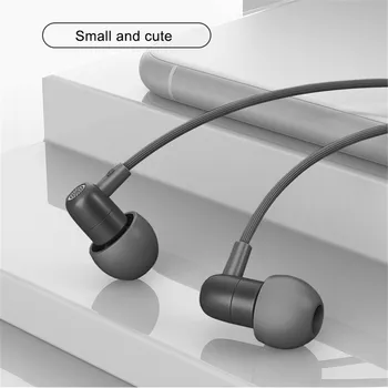 1,2 m Universal 3.5 mm In-Ear Stereo Căști Căști Bas Sunet Stereo Lungime Cablu Pentru Telefon Mobil