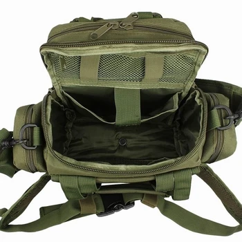 Multi-funcțional tactice Oxford sac de talie soft simplu de umar casual în aer liber munte sac de Camping armata rucsac