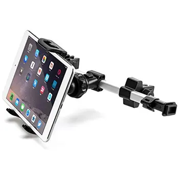 Auto Tetiera Suport de Montare Tableta Masina Bancheta din Spate Suport Dual Poziția Reglabil 360 de Rotație Suport pentru iPad aer/mini2/3/4