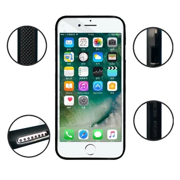 Iretmis 5 5S SE 6 6S Silicon Moale de Cauciuc telefon caz acoperire pentru iPhone 7 8 plus X Xs 11 Pro Max XR Neon Zebra Piele Negru Galben
