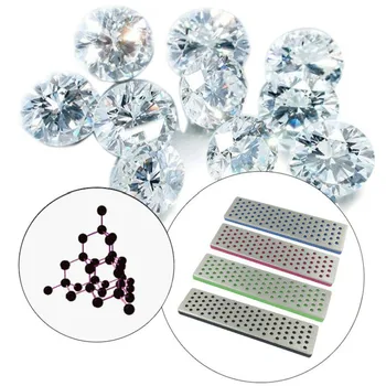 4buc/Set 240 360 500 1000 Gr DMD Diamant Ascutit Perfecționa Setul de Piatră Suport Whetstone Bloc Pentru Schi Marginile Schi Ascuțitoare