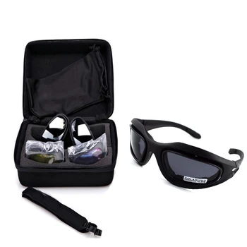 X7 C5 Polarizat ochelari de Soare Sport Tactic Sport în aer liber Bărbați Protecție UV400 Ochelari de Vânătoare de Fotografiere Ochelari Airsoft