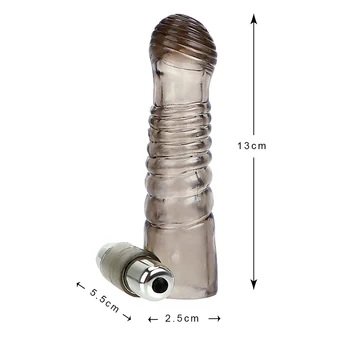 IKOKY TPE Prezervative Bunuri Private Vibrator Prezervativ Pentru Adulți Marirea Penisului Reutilizabile Jucărie Sexuală Om