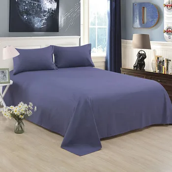 Ropa de cama poliester culoare Solidă bumbac cearsaf de pat hotel acasa 1.2 / 1.5 / 1.8 / 2 m fabrica de paturi en-gros pot fi personalizate