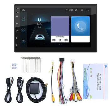 Android 2 Din radio Auto Multimedia Player Video 1+16G Universal auto Stereo HARTA GPS Pentru Nissan Pentru Hyundai