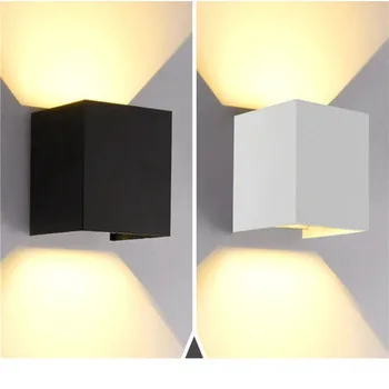 Iluminat exterior rezistent la apa de Suprafață Montat LED-uri Lumina de Perete Moderne Nordic corp de Iluminat de Interior, Lămpi de Perete Camera de zi Verandă în aer liber