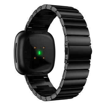 Din Oțel Inoxidabil, Curea Din Metal Pentru Fitbit-Versa 3/Sens Smart Watch Band Înlocuibile Mansete Correa Pentru Fitbit-Versa 2/Lite 1